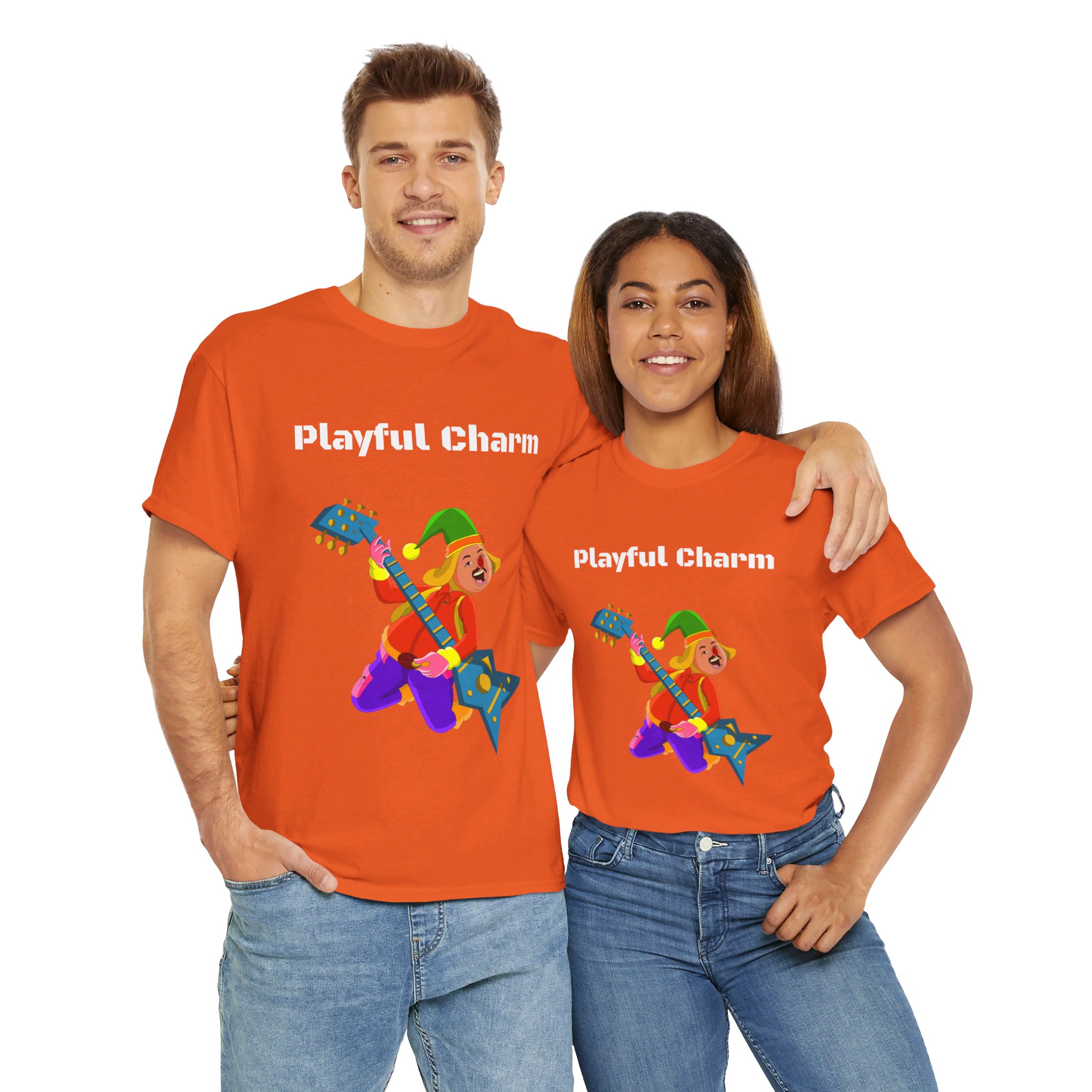 Playful Charm – Unisex Heavy Cotton Tee