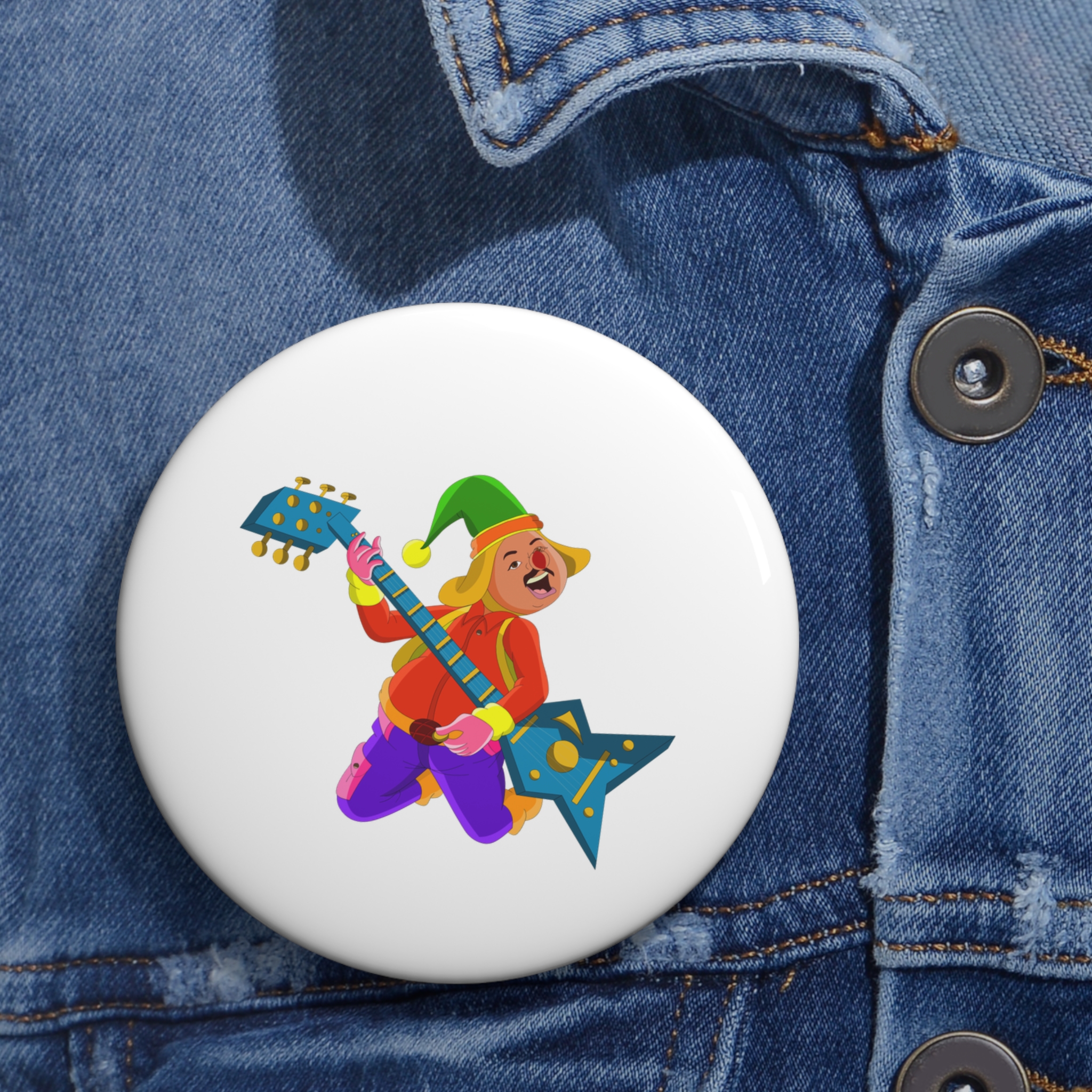 Clown Collection Pin Buttons