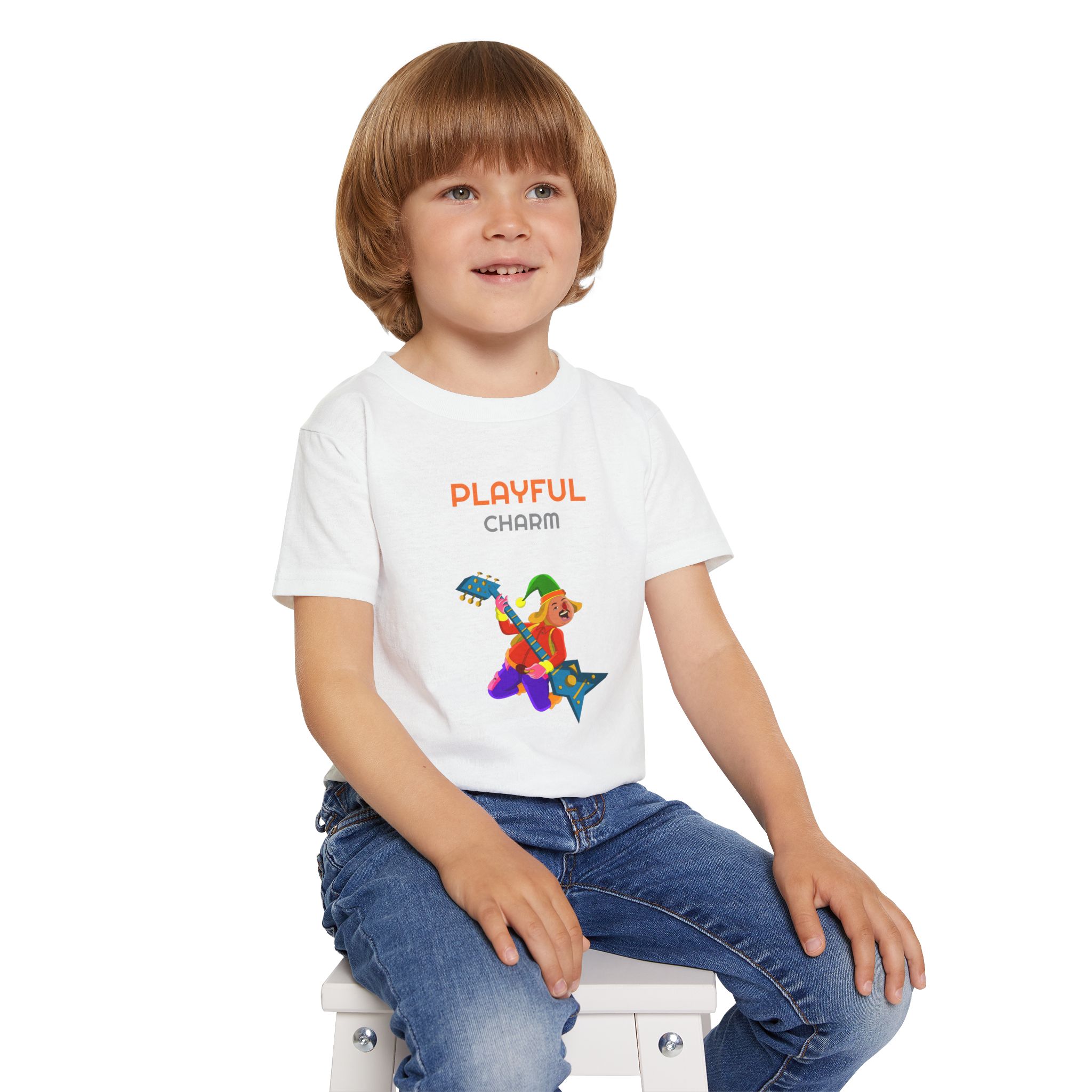 Playful Charm – Heavy Cotton™ Toddler T-shirt